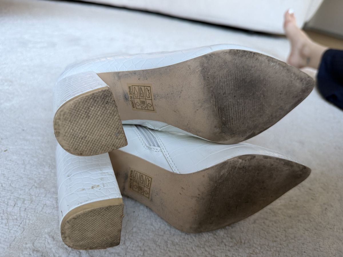 Scarpe da donna: White Ankle Boots, Size 36 – Usato da Dübendorf venduto da ilianalou 6