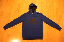 königsblauer  Hoodie Pullover für Jungen  164 Adidas