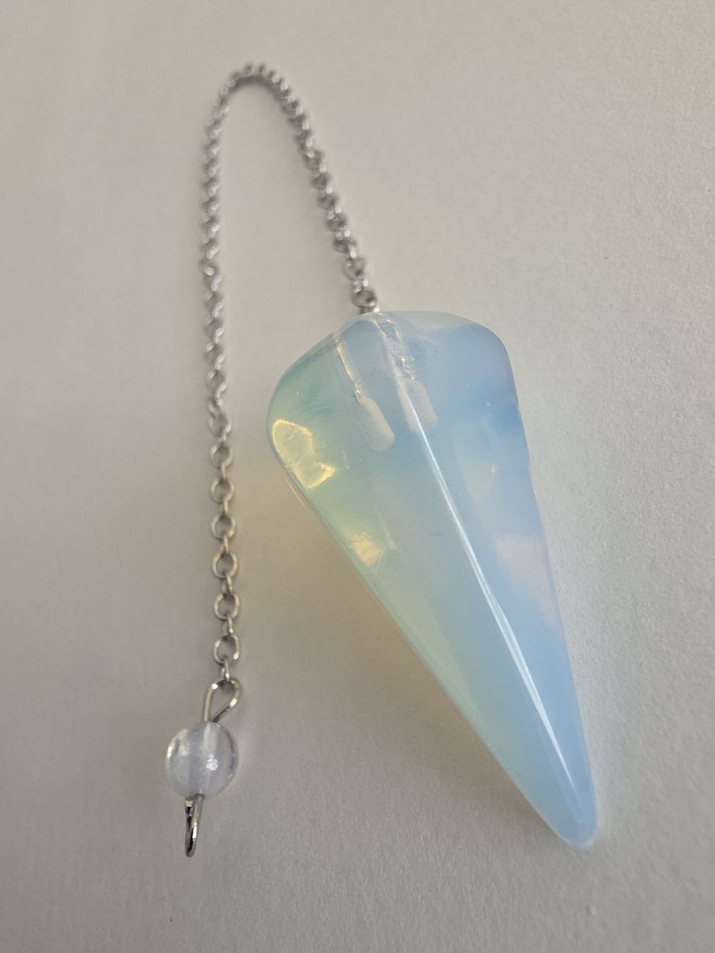 Minerali & Pietre curative: Pendel Opal ca. 3,5 x 2cm. – Nuovo e nell'imballaggio originale da Menziken venduto da Mirager