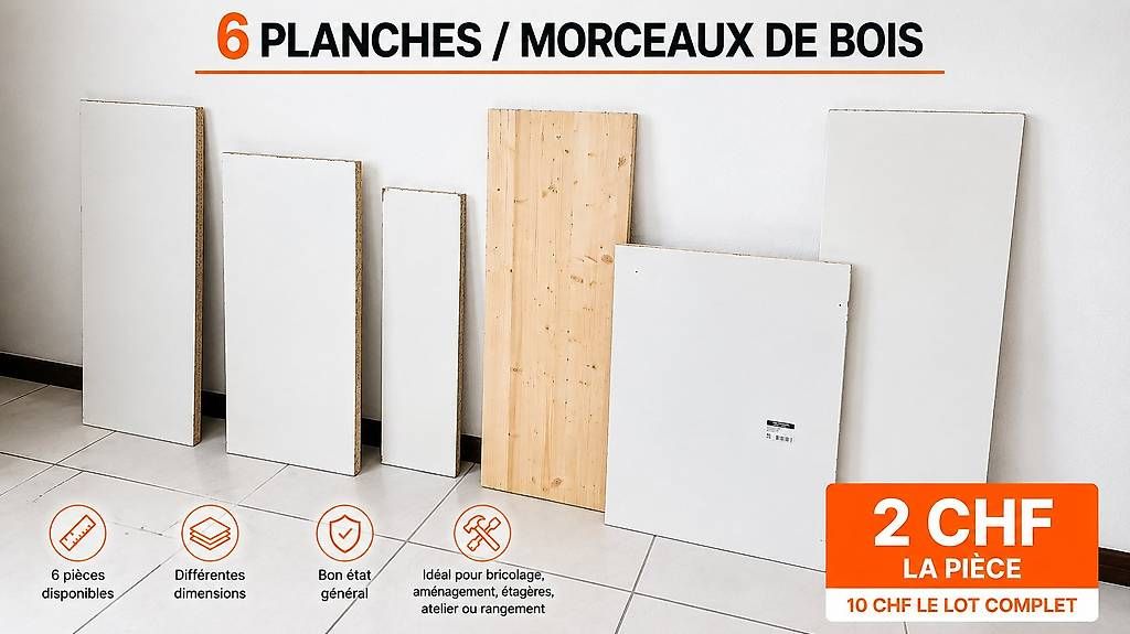 Wände & Decken: Planches / panneaux en bois à vendre – Gebraucht aus La Chaux-de-Fonds von PoritoshP