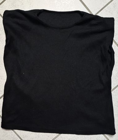 T-Shirt mit gepolsterten Ärmeln Grösse L
