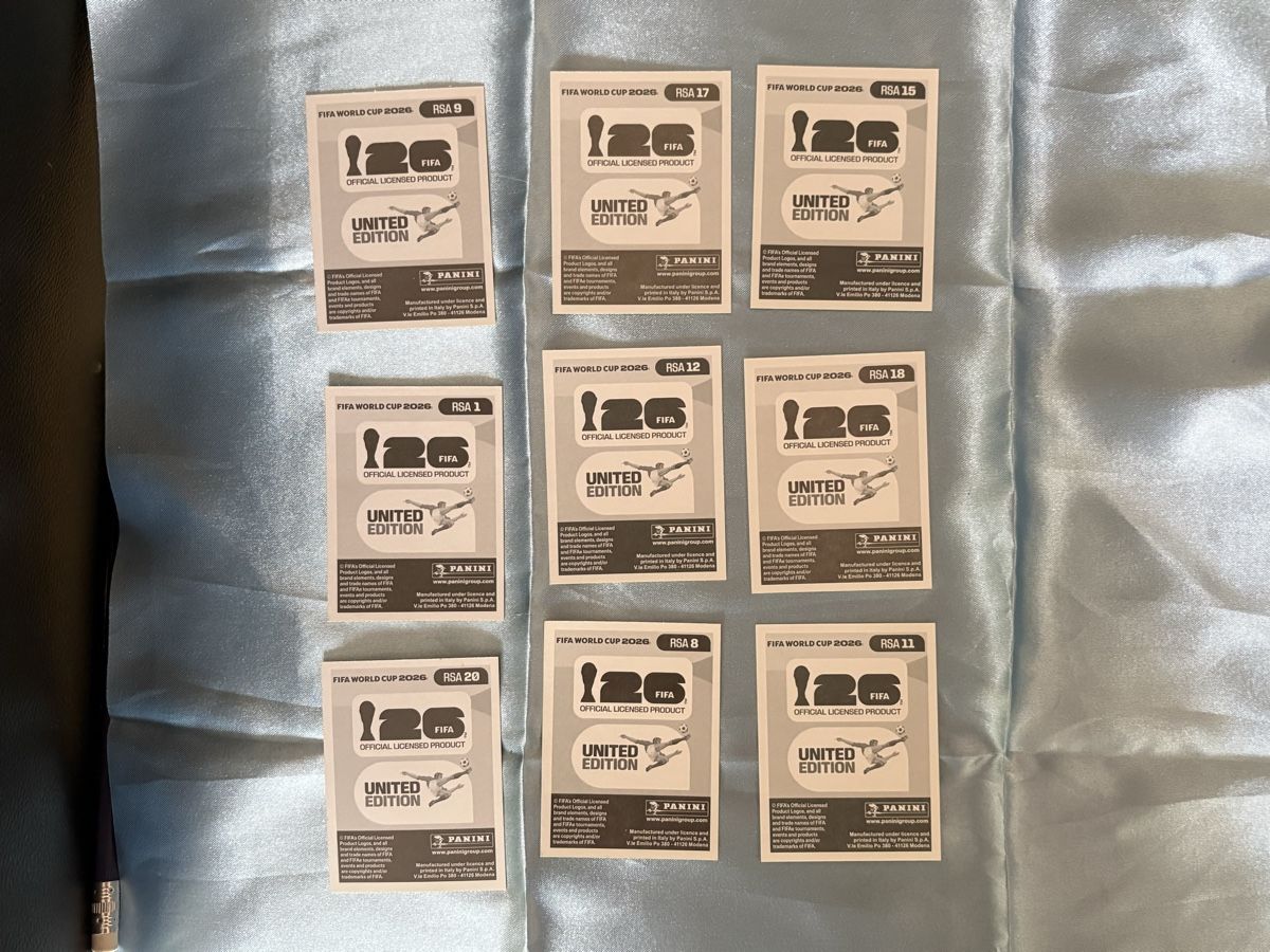 Panini Carte collezionabili: Südafrika Panini WM 2026 – Nuovo (secondo la descrizione) da Luzern venduto da jas_bd2h 1