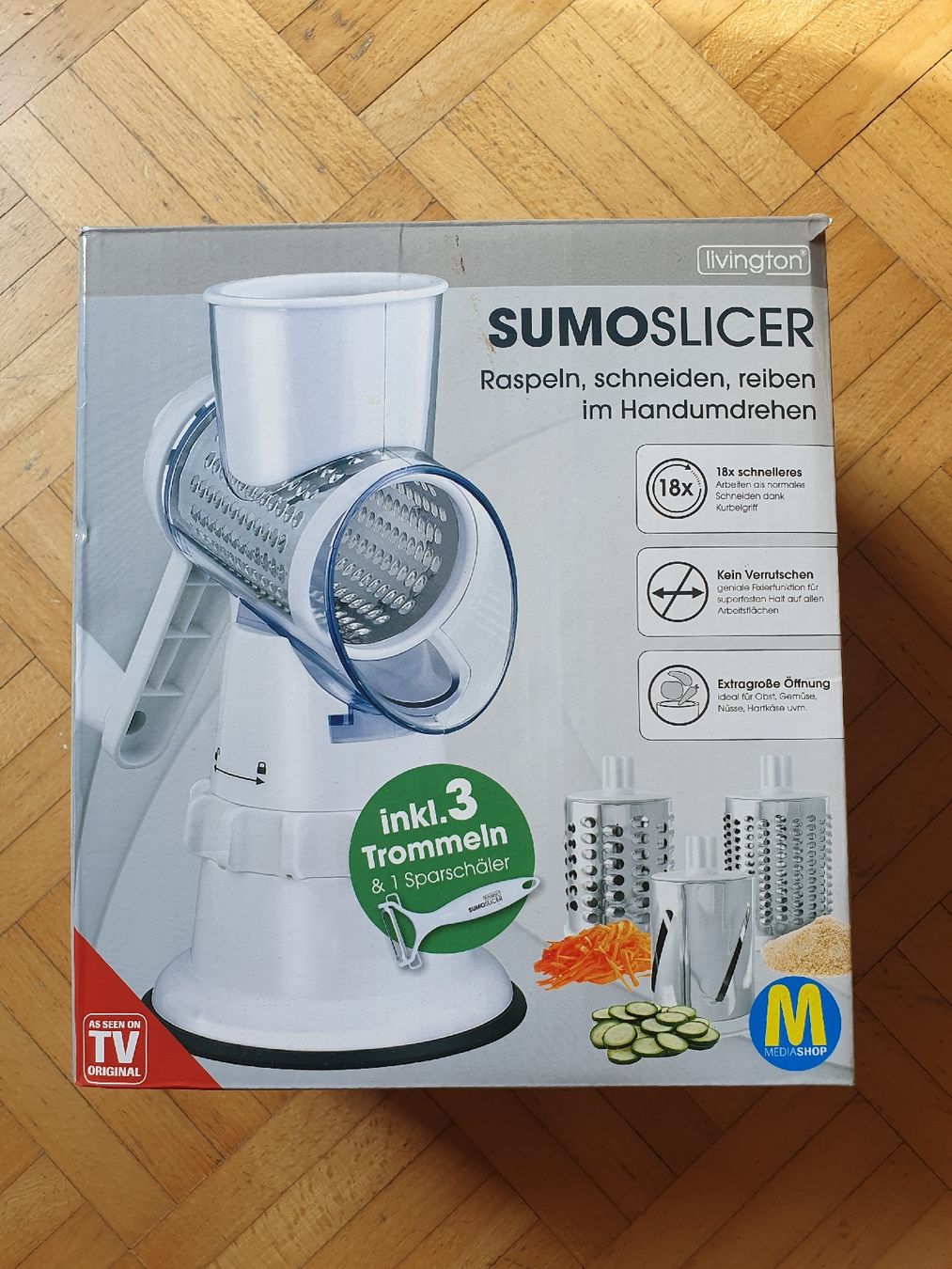 Livington Küchengeräte: livington Sumoslicer Raffel – Neu (gemäss Beschreibung) aus Luzern von carmona. 1