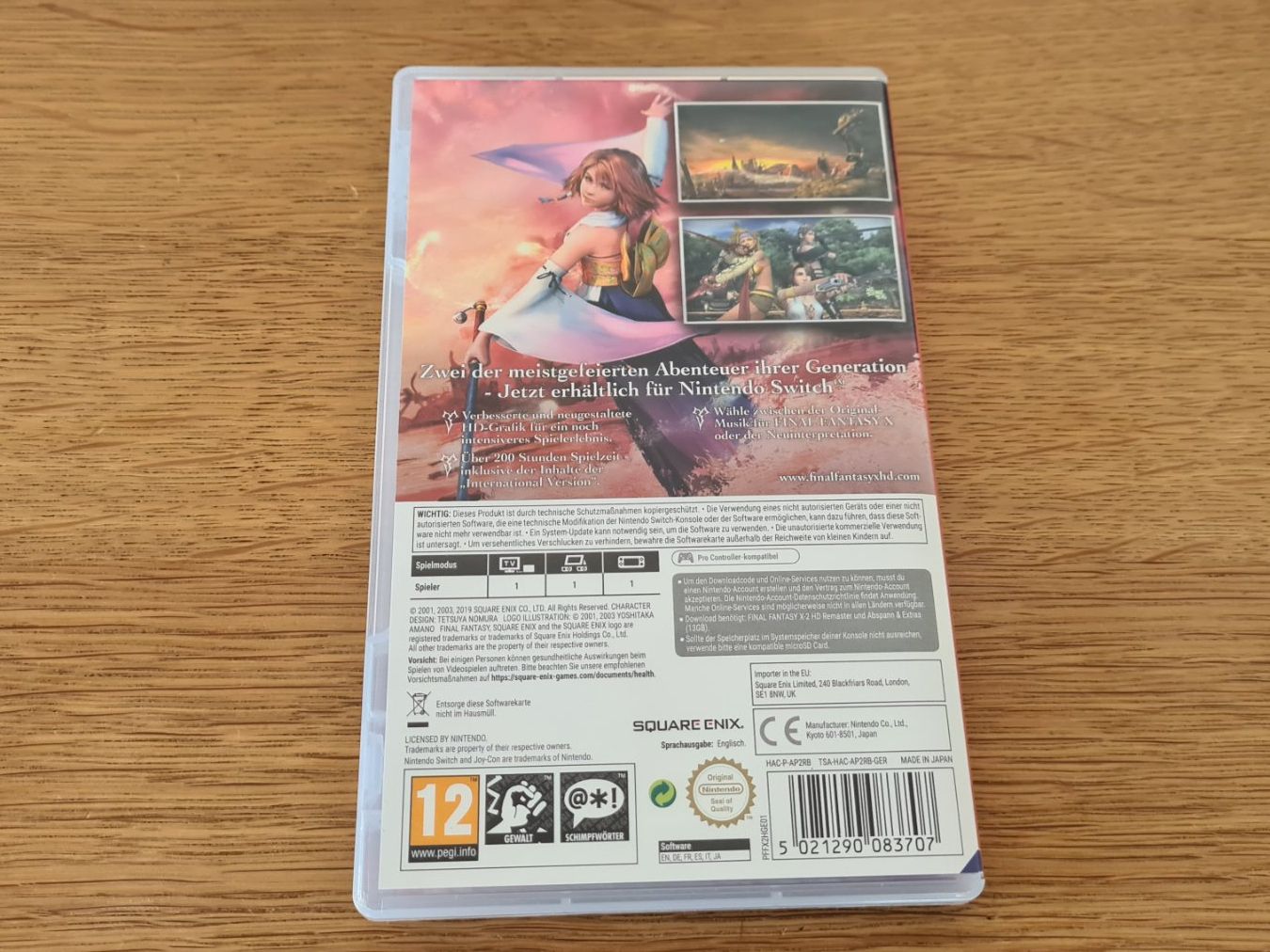 Nintendo Giochi: Nintendo Switch: Final Fantasy X und X-2 HD Remaster – Usato da Winterthur venduto da stufaphi 2