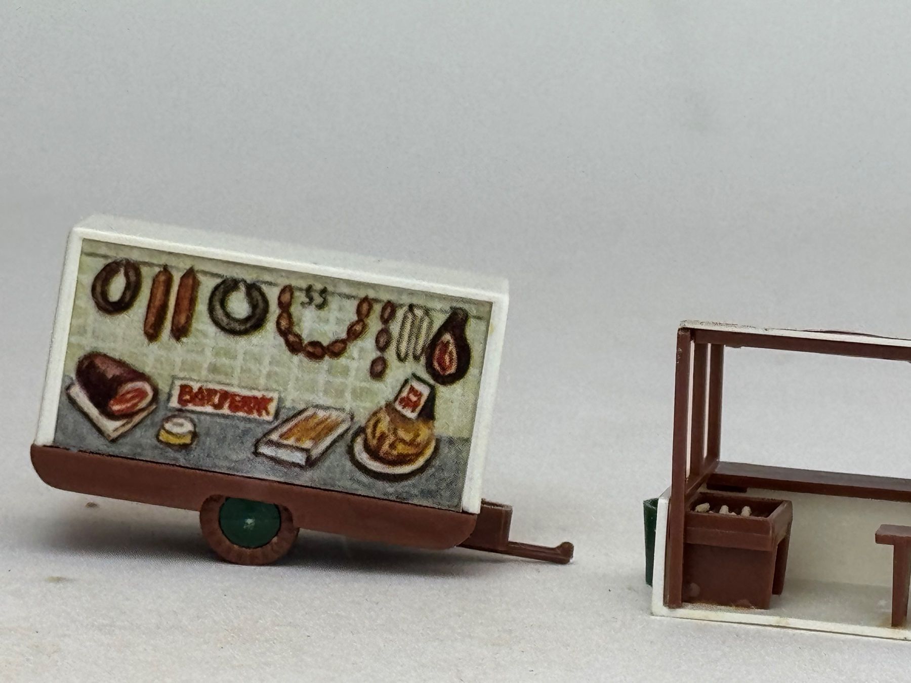 Faller Modellautos: VE1- Faller Marktstand mit Anhänger Wurststand – Gebraucht aus Elm von Wikmtz 1