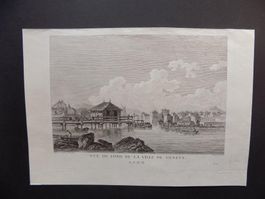 Vue du fond de Genève