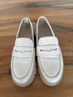 Weisse Trend Loafer Schuhe, Grösse 36 , Top Zustand!