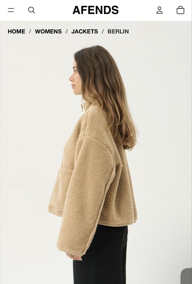 Vestes: Afends Berlin - Reversible Fleece Jacket Size M – Neuf (Voir description) à Zürich par sch_2jyl 4