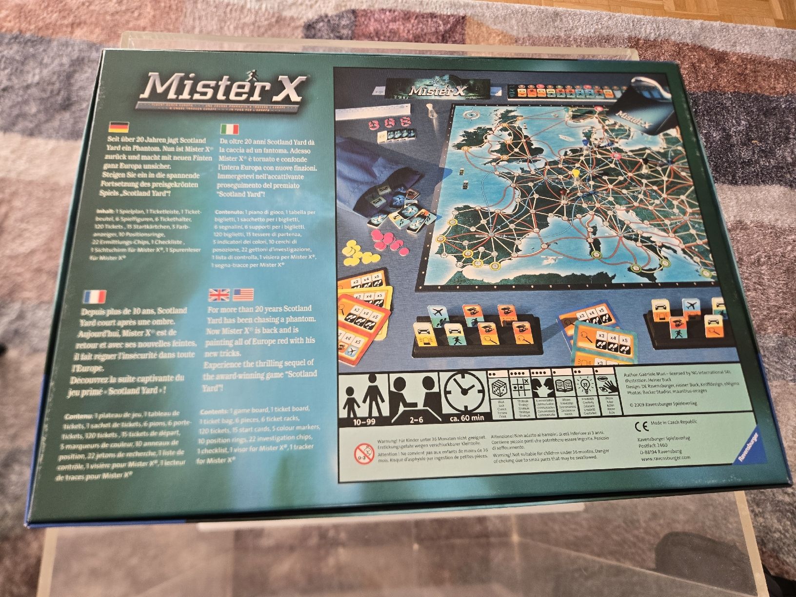 Ravensburger Giochi: Mister X Ravensburger – Usato da Bussigny venduto da Kfdlt 1