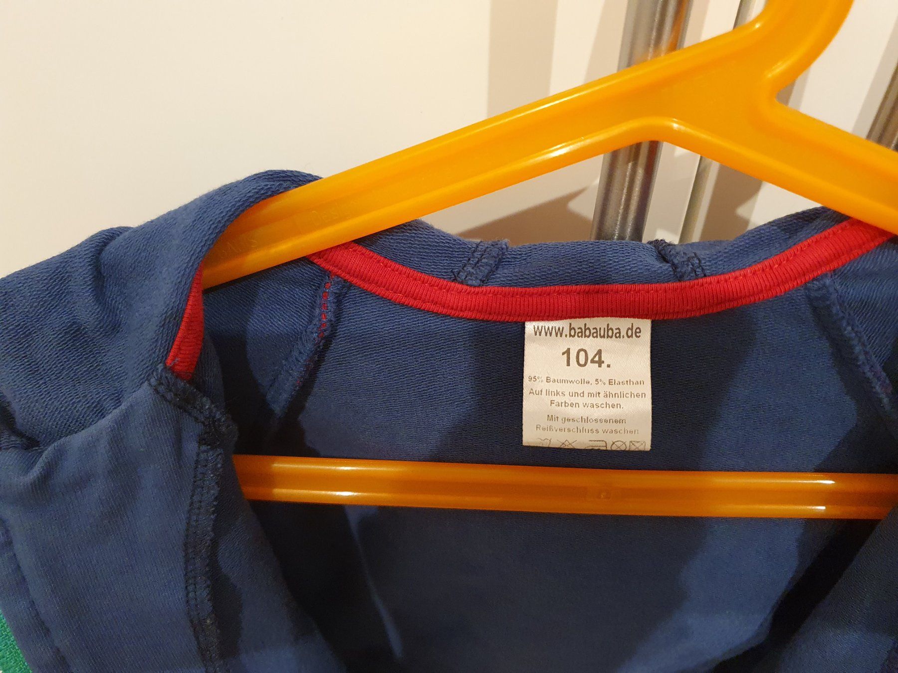 Jacken & Mäntel: Babauba handmade Hoodiejacke, Gr. 104 – Gebraucht aus Heinrichswil von frankie19860 2