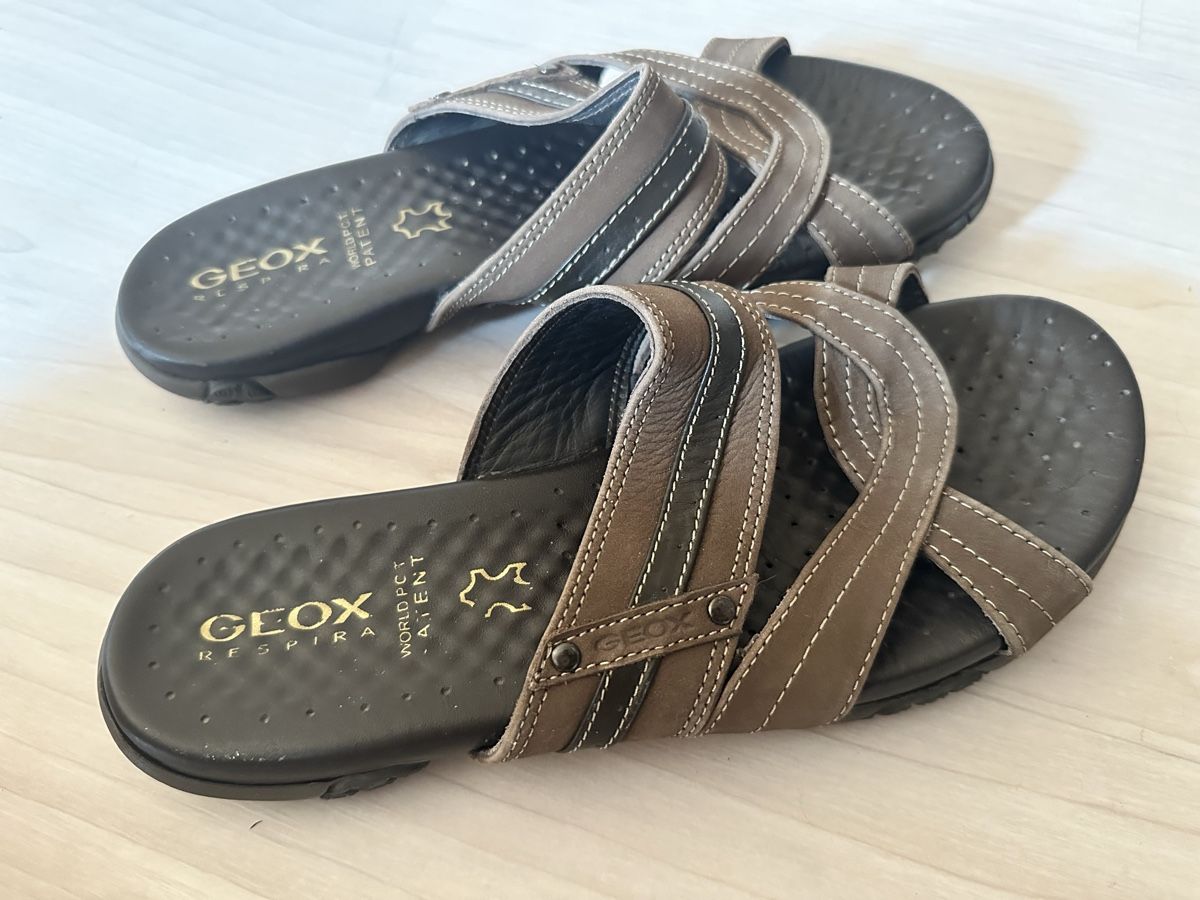 Geox Damenschuhe: Sandale GEOX Leder braun Grösse 39 – Gebraucht aus Steckborn von smilla70
