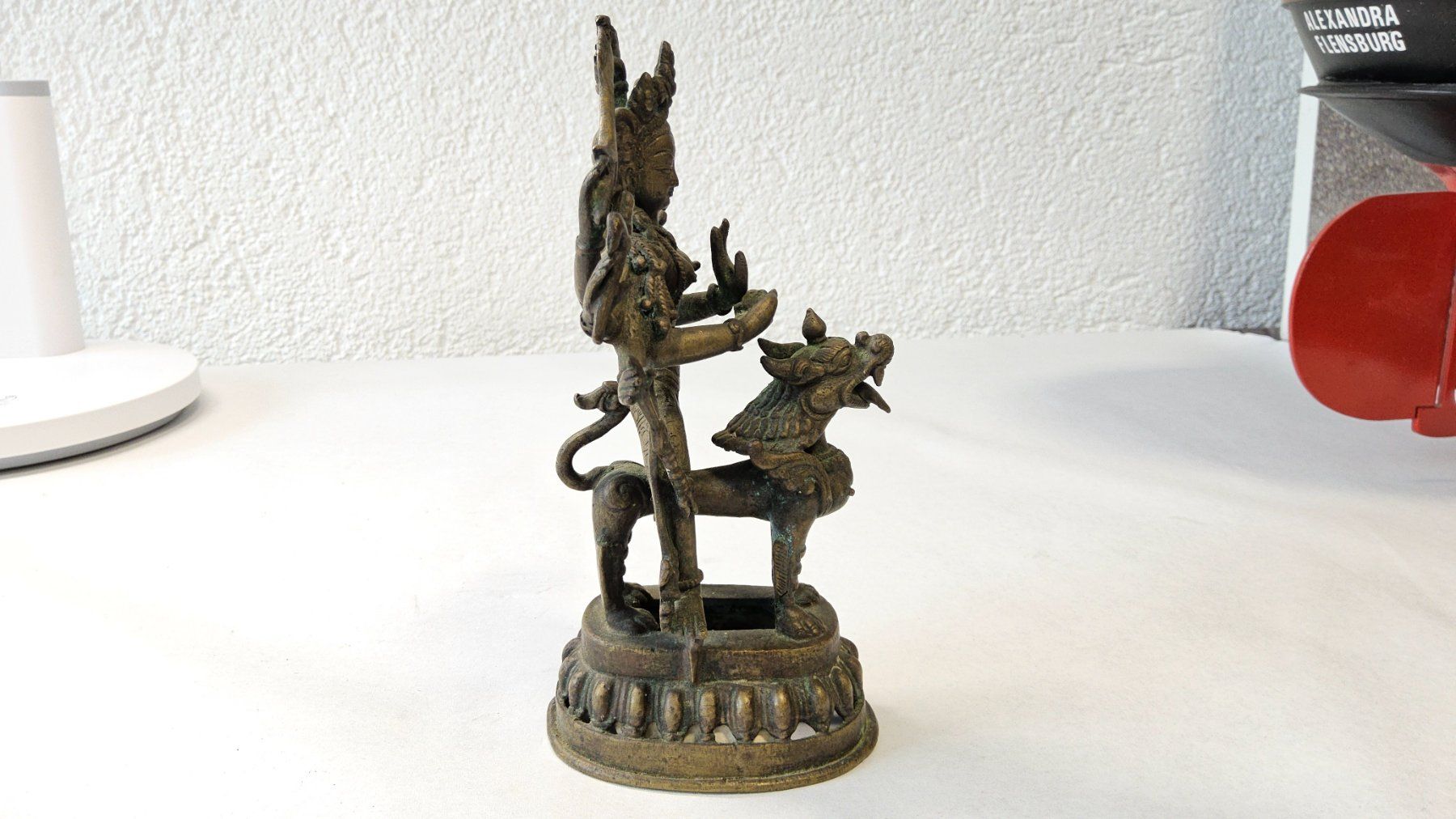 Figuren: Ancienne sculpture en bronze – Gebraucht aus Malleray von Frederic24 3