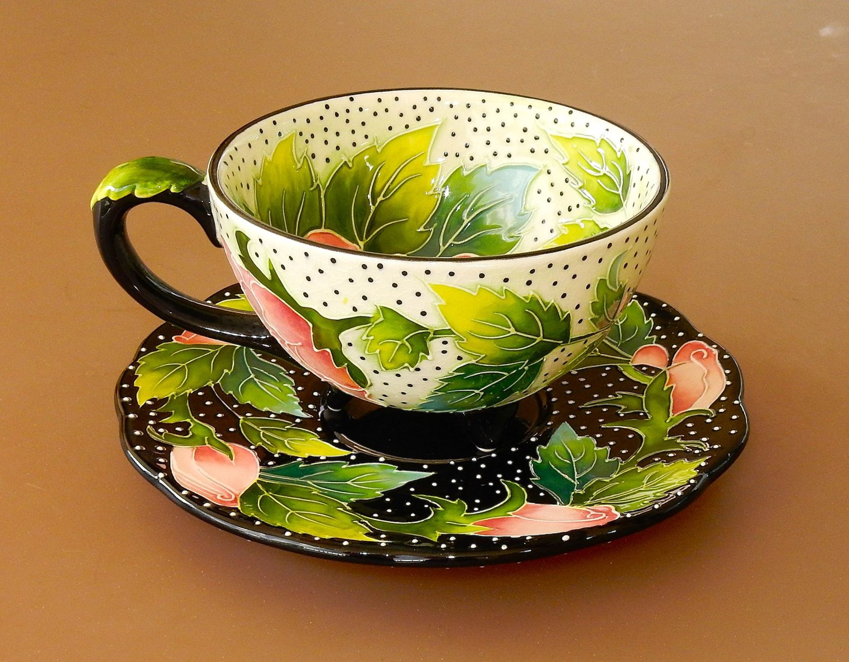 Set di piatti: Designer « Blue Sky » Tee-/ Kaffeeset - 2004 – Usato da Alpnach Dorf venduto da Reloved24 2