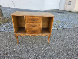 Kommode mit 3 Schubladen Holz furniert Gebraucht
