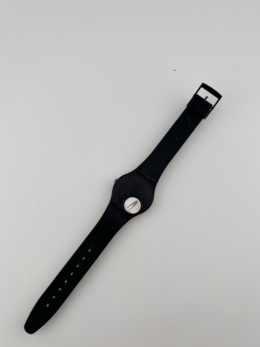 Swatch Orologi: Swatch black minimaliste cool black  – Usato da Biel/Bienne venduto da Olin.ka 4