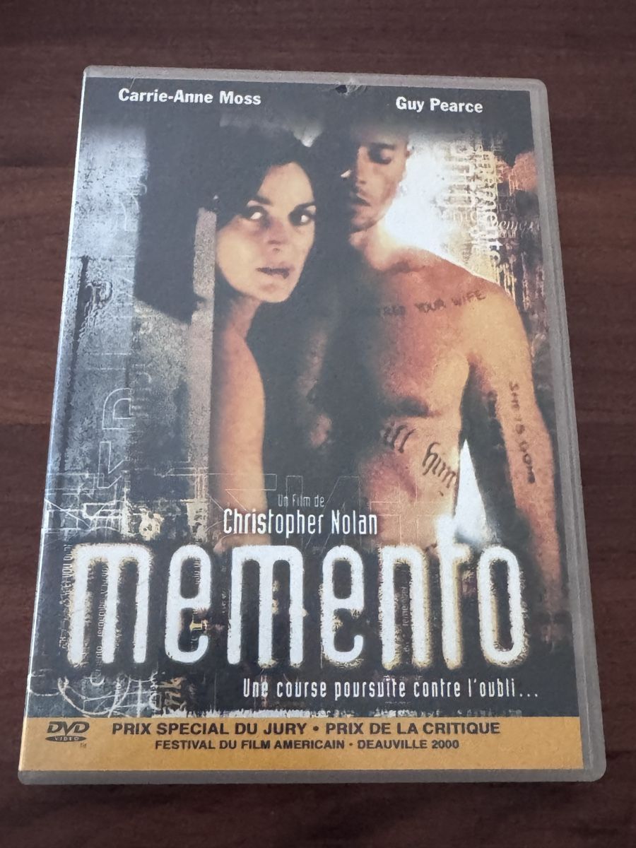 Alle DVDs: DVD Memento (Christopher Nolan) – Gebraucht aus Grand-Lancy von cyr_n5ky