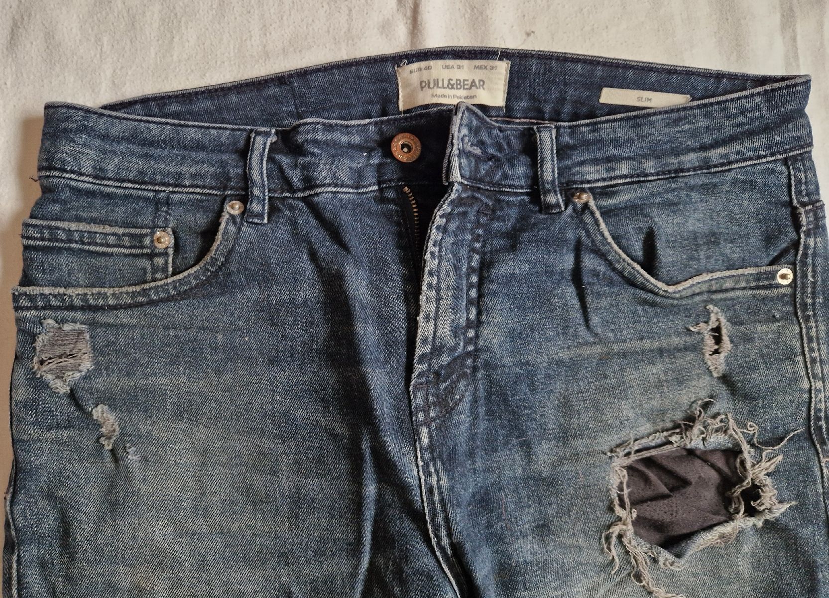 Pull&Bear Jeans: Pull&Bear Kniebundhose, Gr. 40 – Usato da Muri b. Bern venduto da mlu_vgj7 2