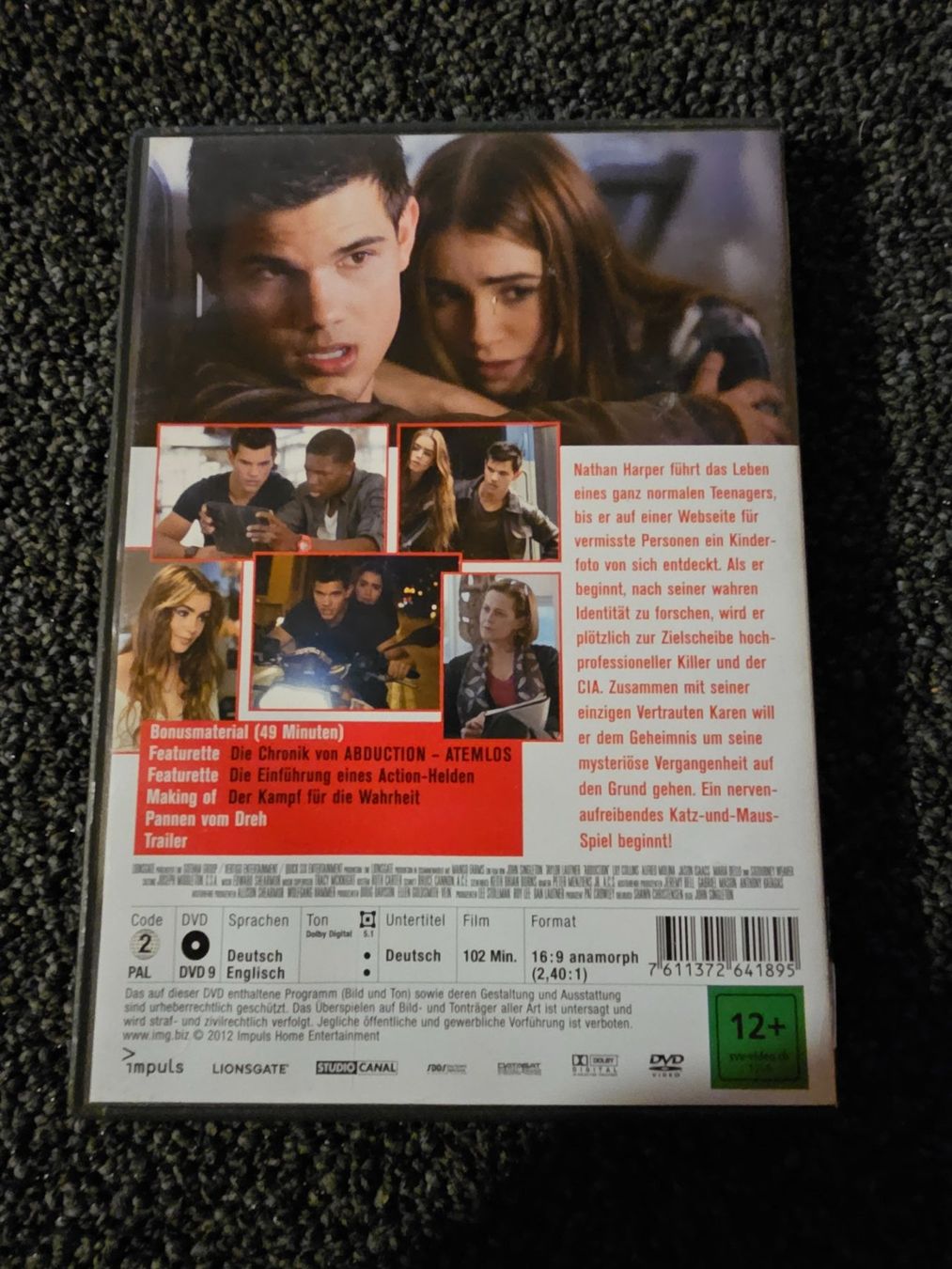 Tutti i DVDs: ATEMLOS(14440) – Usato da Ruswil venduto da M71 1