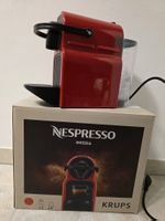 Kapselmaschine Nespresso Inissia Krups rot (Neu)