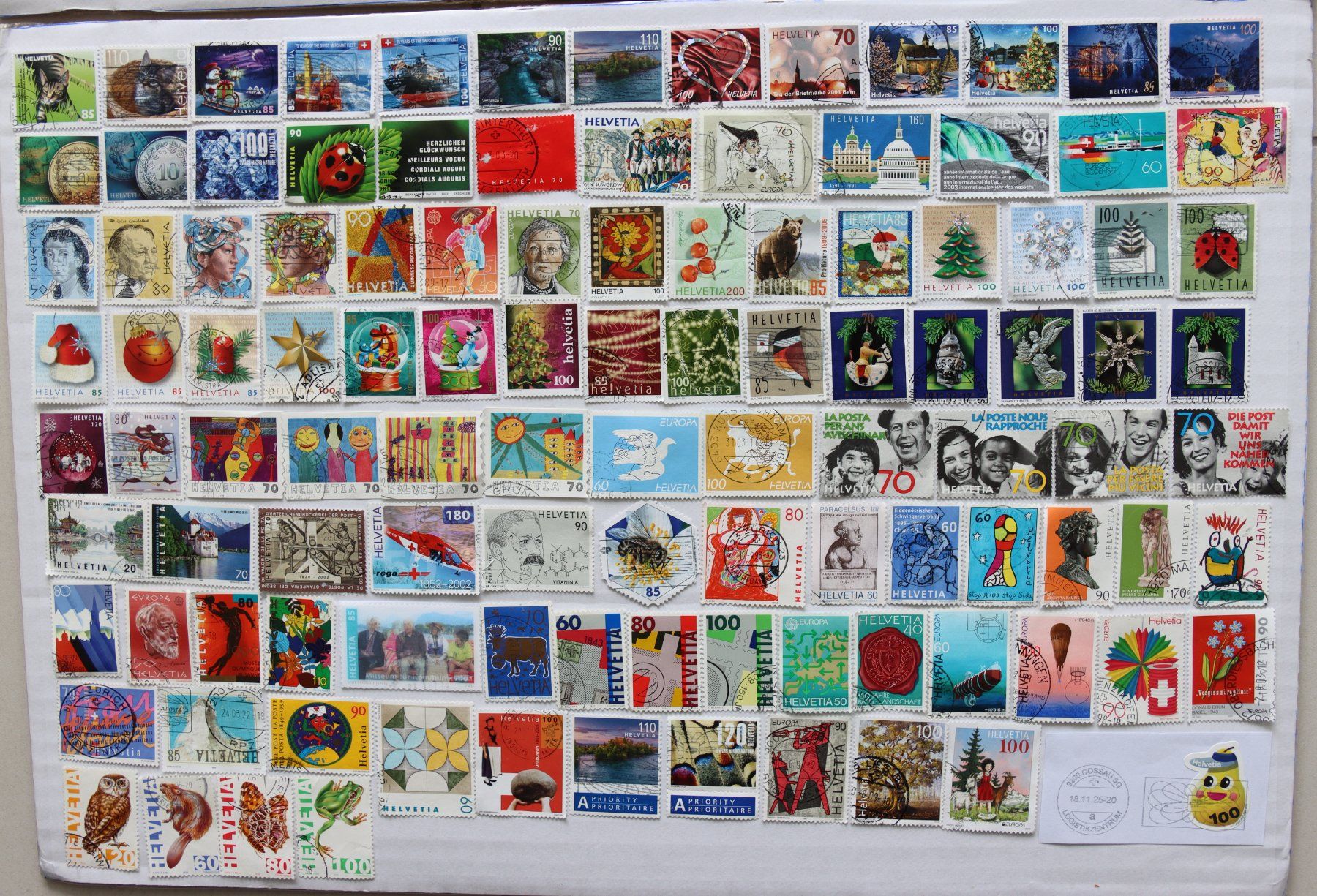 Tutti i francobolli: Briefmarken CH Lot (3) – Usato da Oberentfelden venduto da lakipul 4