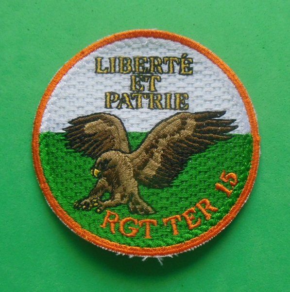 Schweizer Armee Placchette & Badge: RGT TER 15 – Usato da Zwillikon venduto da Boban69