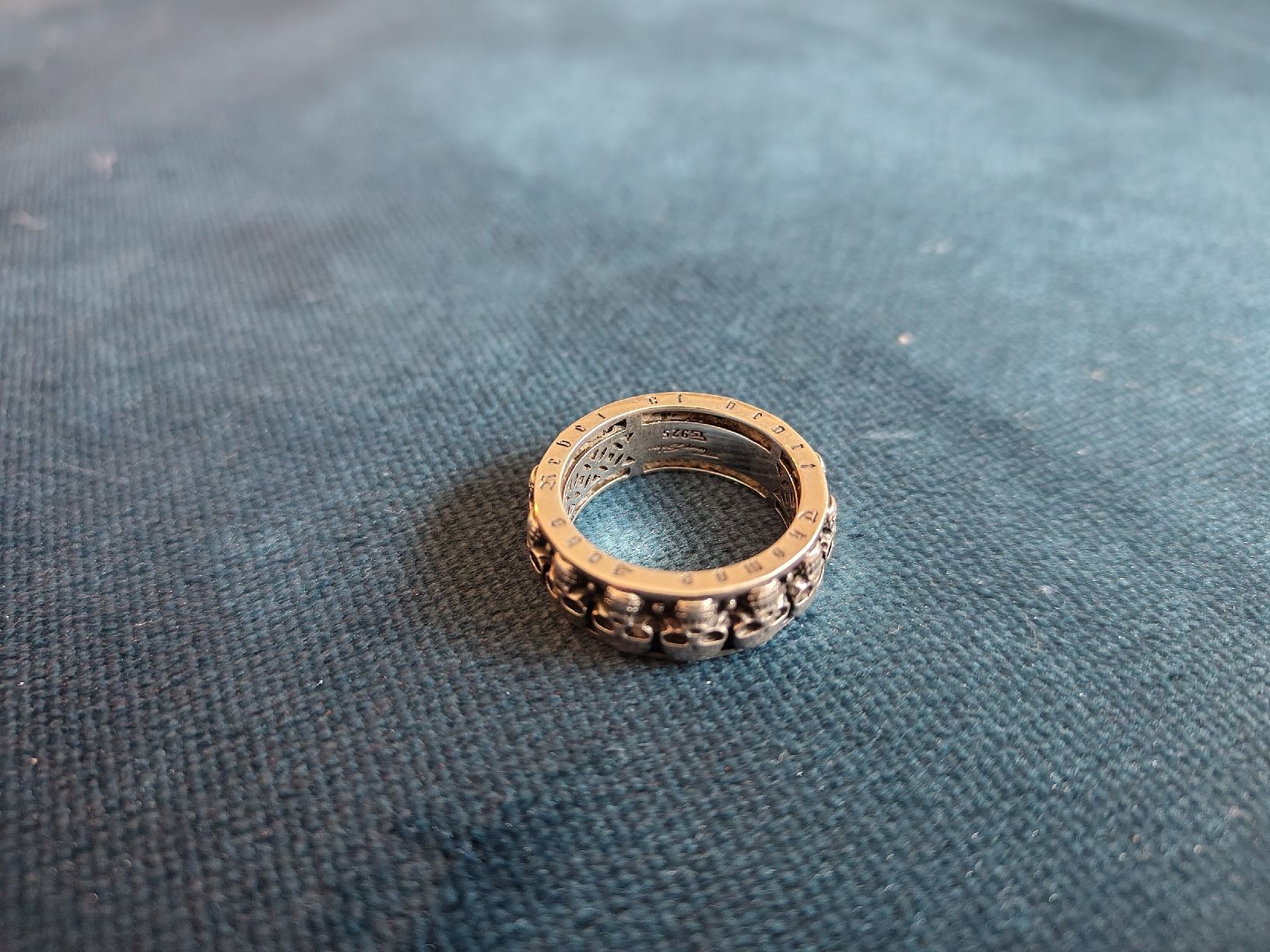 Thomas Sabo Anelli: Ring Silber Thomas Sabo Totenköpfe – Nuovo (secondo la descrizione) da Frenkendorf venduto da deltarom 2