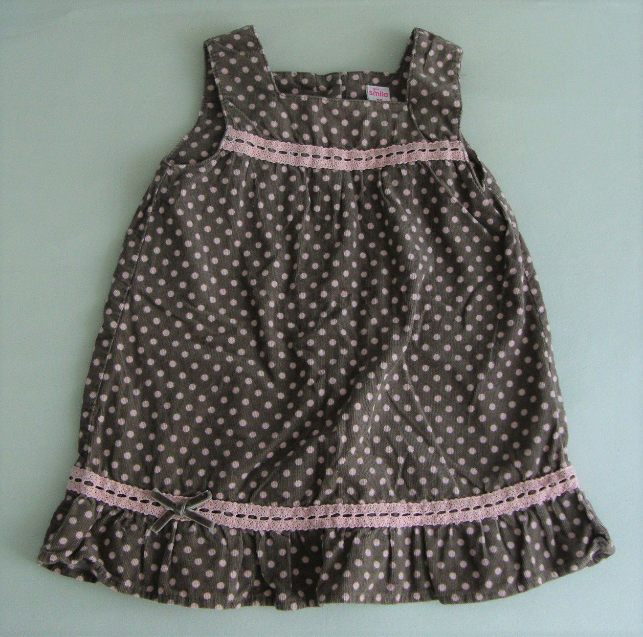 Vestiti & Gonne: ++ herziges Kleid ++ Gr. 98 ++ in braun & rosa ++ – Usato da Chur venduto da aladin_04