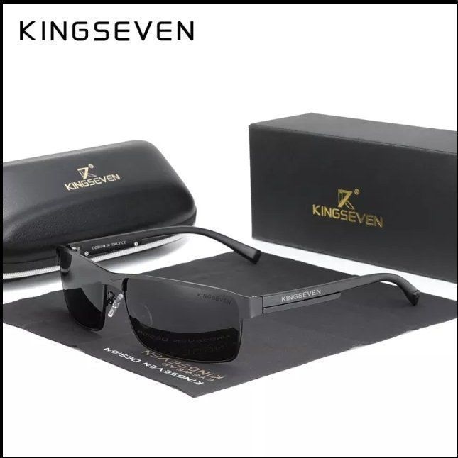 Occhiali & Lenti: Kingseven Polarisierte Sonnenbrille – Nuovo e nell'imballaggio originale da Suhr venduto da ChronixChronometer 7