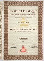 La Route Plastique, Paris - 1963