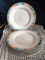 6 assiettes, Villeroy and boch, 18 cm. Twist Alea Caro