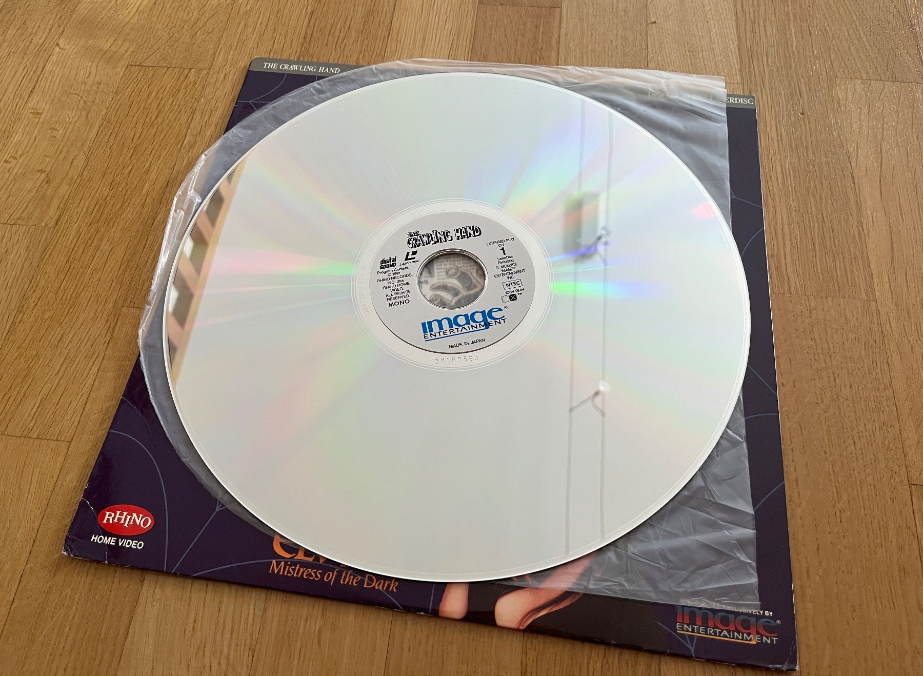 Tutti i DVDs: 1963 "The Crawling Hand" Laserdisc Horror – Usato da Bigorio venduto da catone82 2