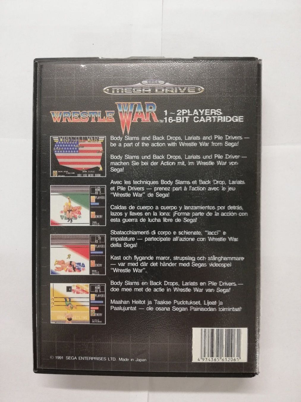 Sega Spiele: Wrestle War / Sega Mega Drive / MD – Gebraucht aus St. Gallen von zorro_dc 1