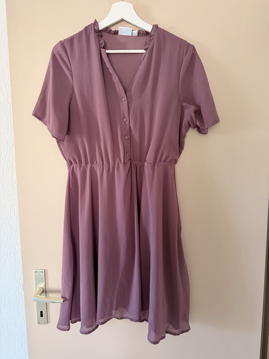 Vila Kleider: Kleid VILA Grösse 40 Fliederrosa  – Neu (gemäss Beschreibung) aus Nussbaumen AG von nad_lq9s