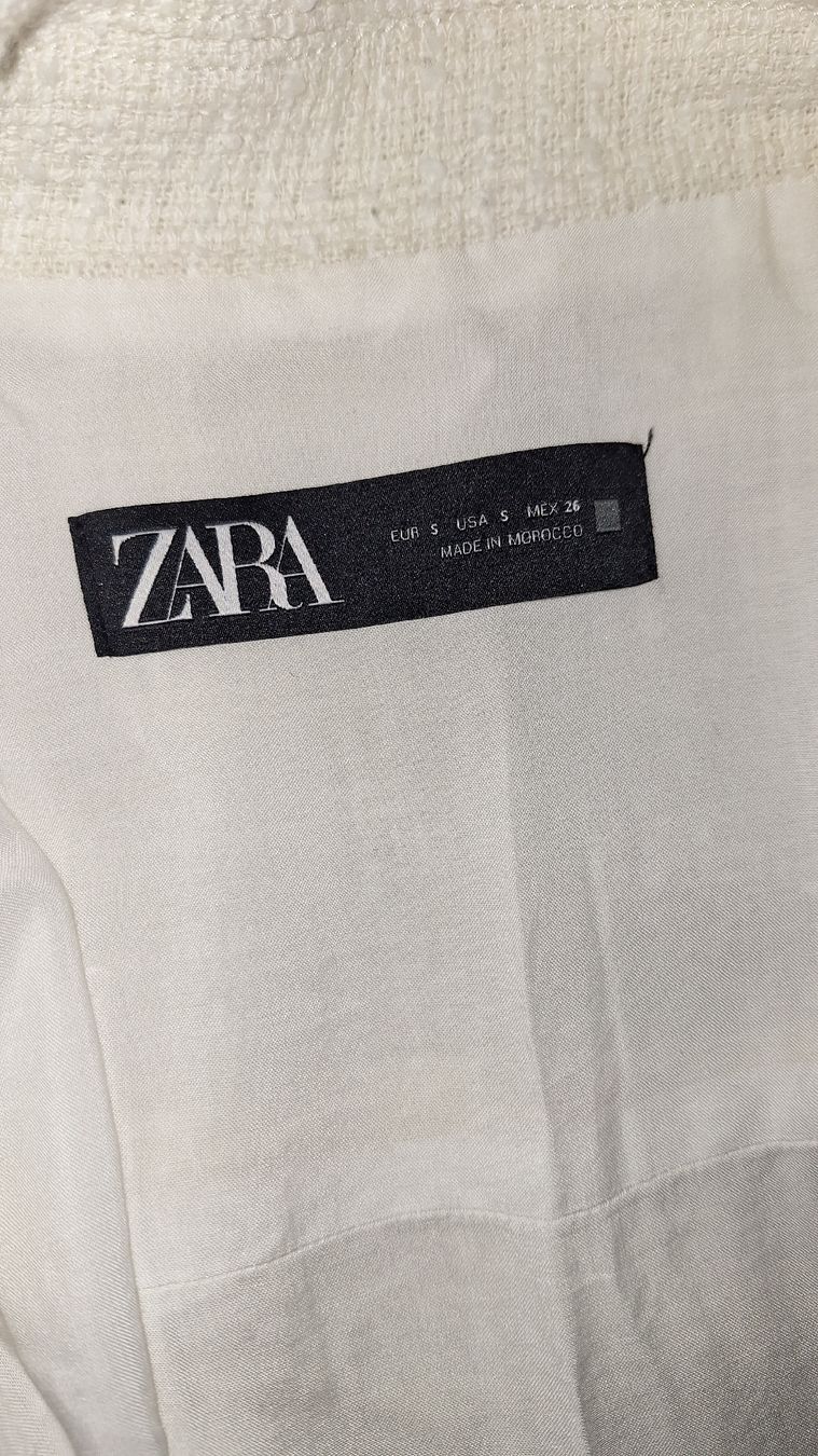 Zara Giacche: Veste ZARA blanc cassé - comme neuve – Nuovo (secondo la descrizione) da Jussy venduto da lia_sb7q 4