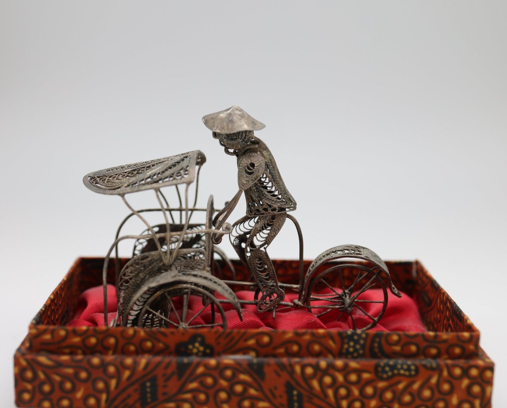 Figurines: Detaillierte Miniatur-Rikscha – D'occasion à Volketswil par brockipfannenstil 1
