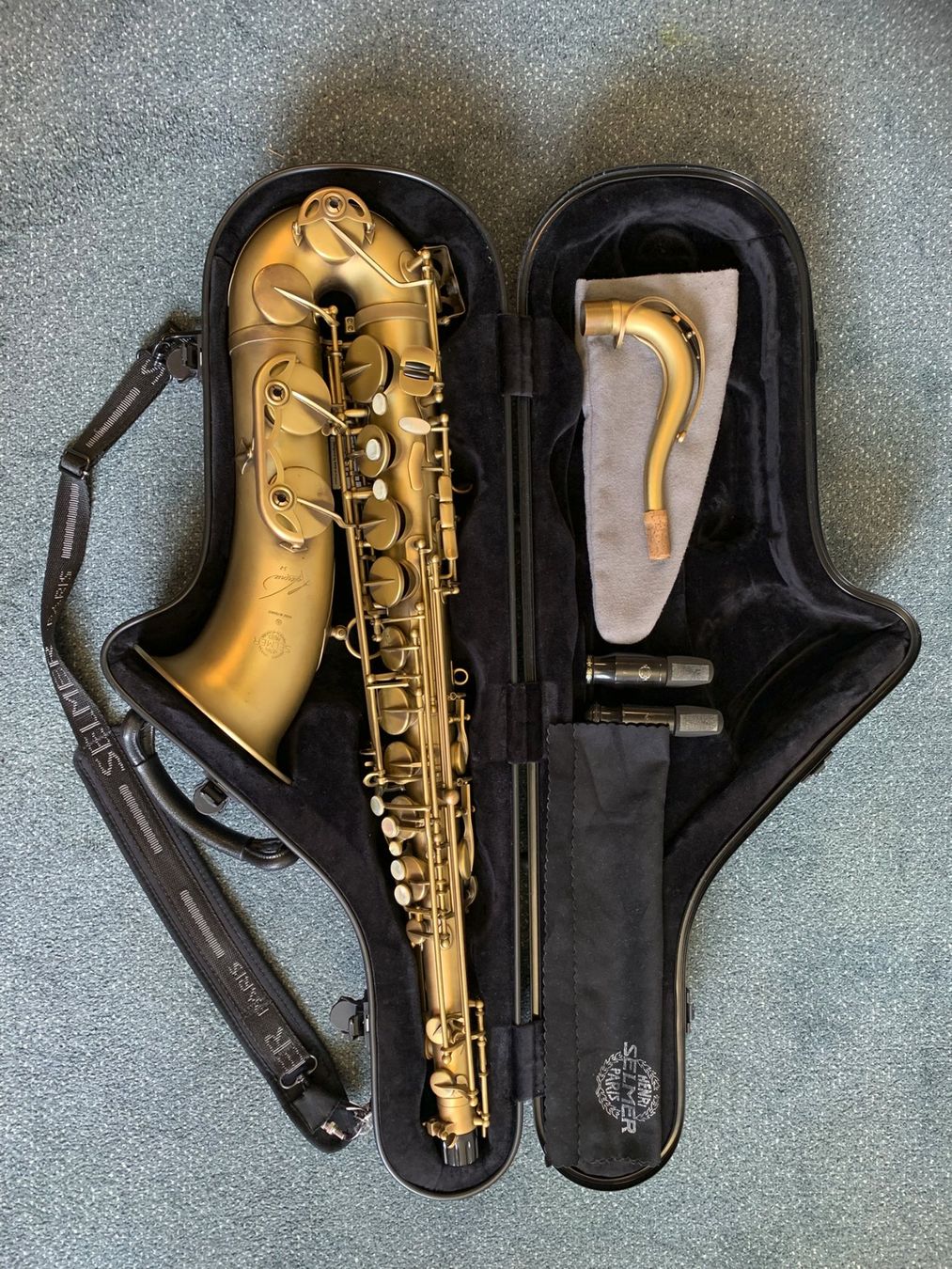 Selmer Strumenti musicali: Selmer Reference 54 Tenorsaxophon matt gold – Usato da Glarus venduto da wshop14 7
