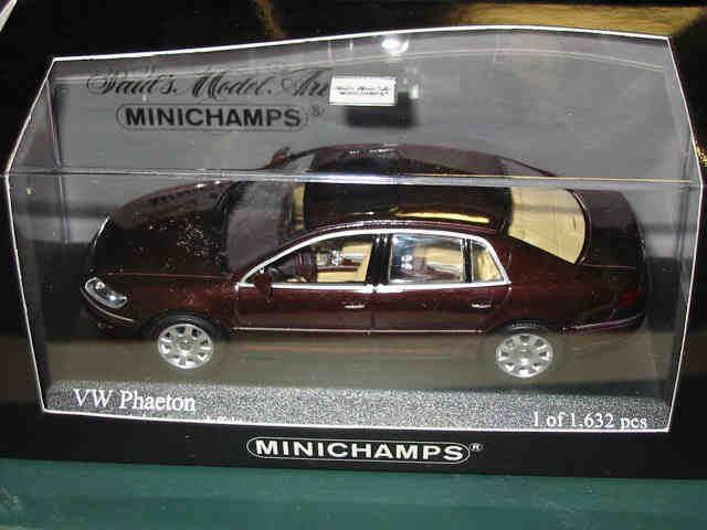 VW Phaeton 2002 aubergine * Minichamps 1:43