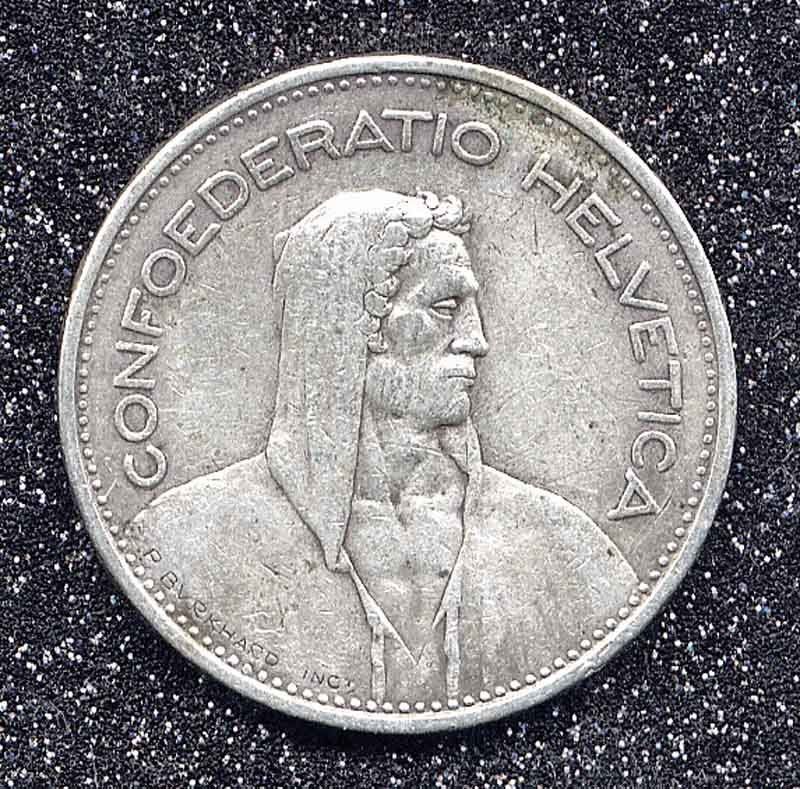Alle Münzen: Münze CH Silber "1932" – Gebraucht aus Zug von urzeit 1