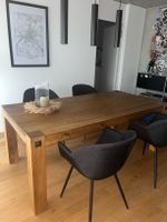 Esstisch Massivholz Eiche L200cm B100cm H78cm
