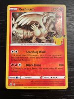 Reshiram 002/025 celebrations holo pokemon