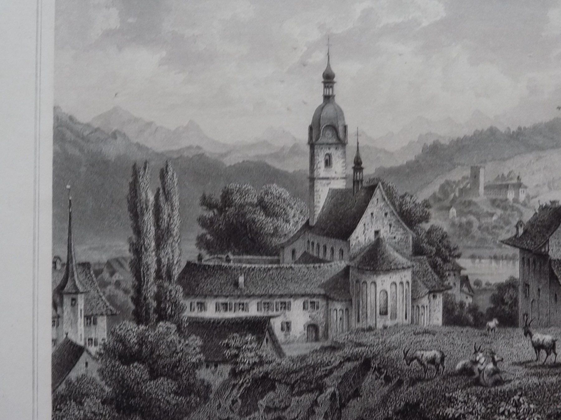 Incisioni: Kloster Schönenwerd Aarau – Usato da Risch venduto da Antikfee 2