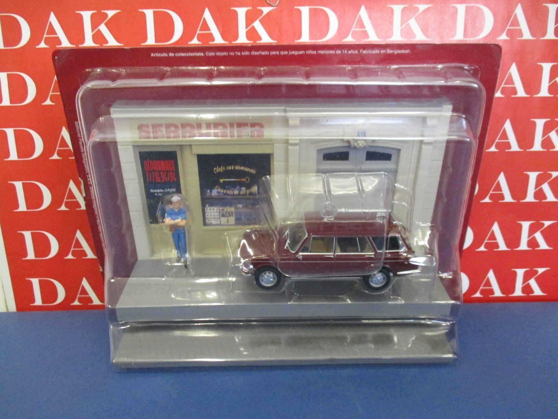 Simca Modellautos: Simca 1501 Special Break Phase III 1972-1976 dunkelrot – Neu und originalverpackt aus Gerlafingen von espero88 5
