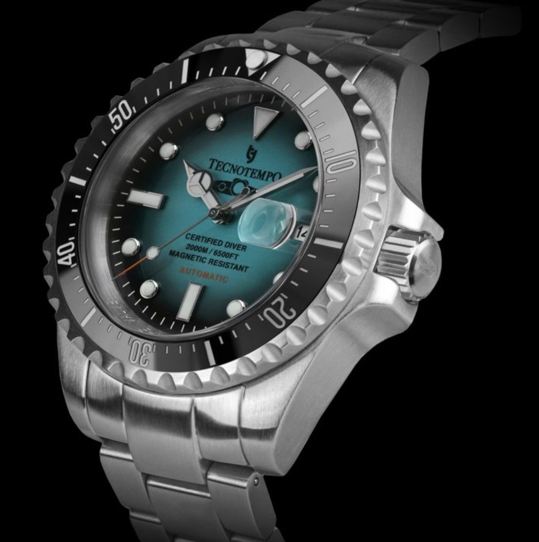 Orologi: Tecnotempo Automatic Diver 2000M / 6500 FT «Submarine» – Nuovo e nell'imballaggio originale da Thun venduto da Lichtwald 5