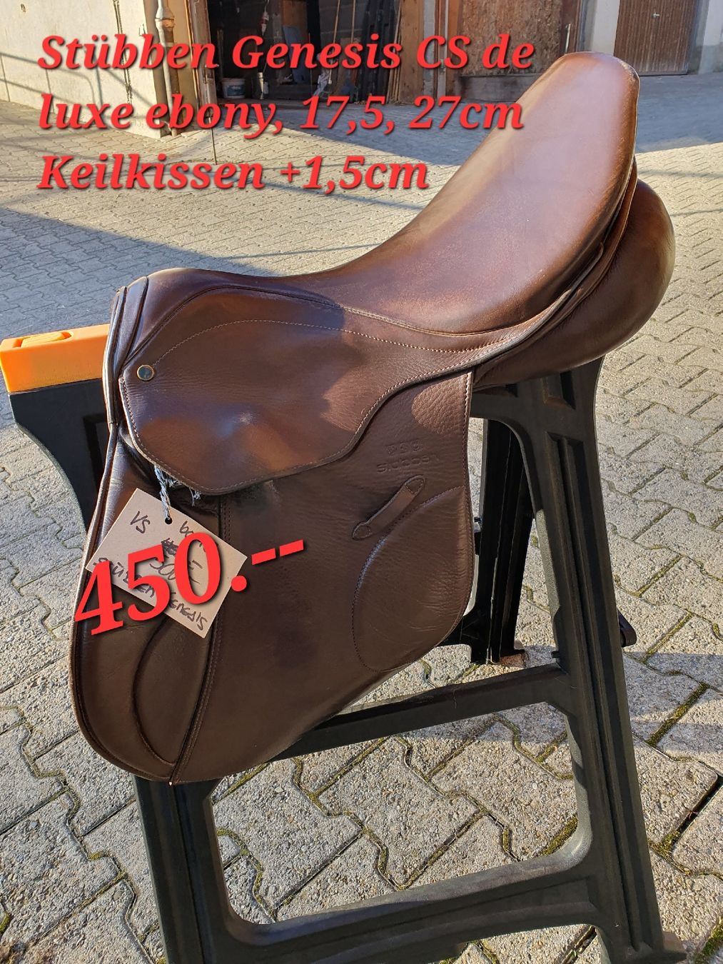 Selle & Accessori: Sattel VS, Stübben, 17,5 Zoll – Usato da Steffisburg venduto da Bluerodeo