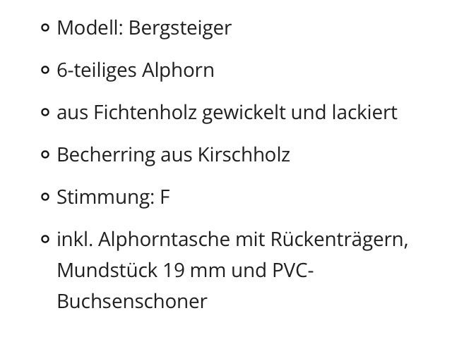Musikinstrumente: Alphorn – Gebraucht aus Welschenrohr von Trompi97 4