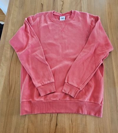 Pullover Herren Gr. M ZARA lachsfarben
