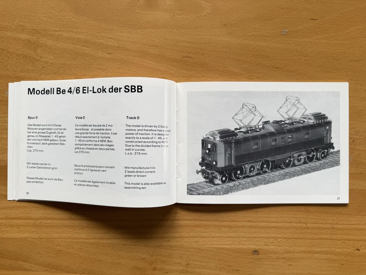 Modellini di ferrovie: Frisa Modelbau Katalog 52 Seiten  – Usato da Amden venduto da vipernatter 5