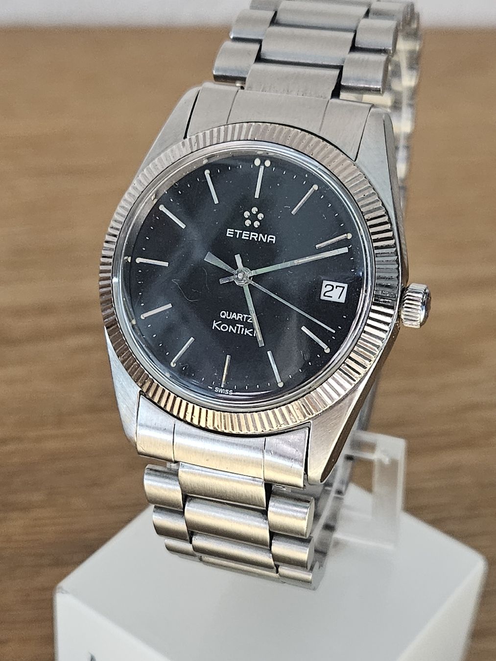 Eterna Orologi: Eterna Kontiki Herrenuhr 35mm – Usato da Flamatt venduto da pie_f9zm