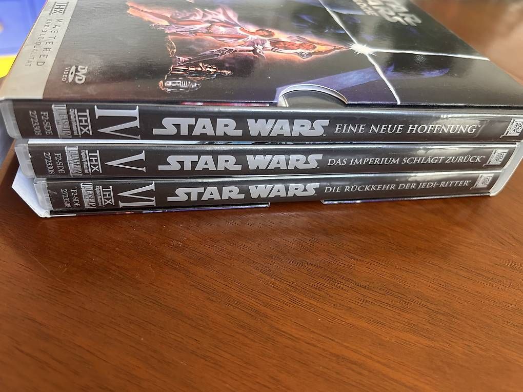 Tutti i DVDs: Star Wars DVD Box Teile 4-6 – Nuovo (secondo la descrizione) da Zürich venduto da larbec 1