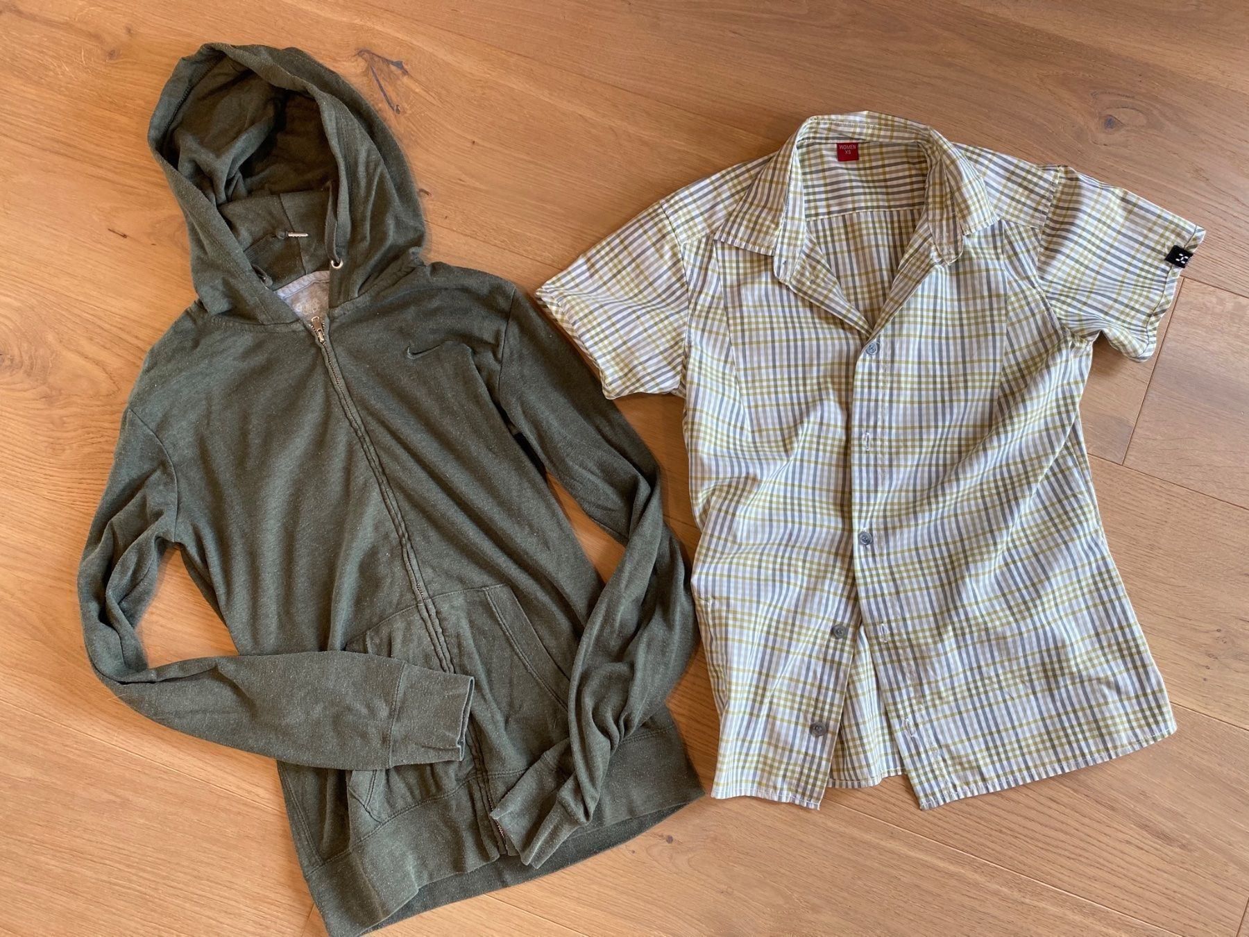 Nike Camicette: Haglöfs Wanderbluse mit Nike Jacke xs/s – Usato da Neftenbach venduto da Sunnystreet